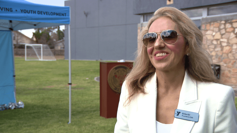 Gilda Gil, CEO of the YMCA of El Paso. July 15, 2026. Credit: KFOX14/CBS4