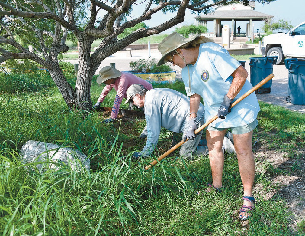 Sprucing up - Port Aransas South Jetty