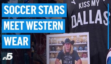 Soccer Stars shopping in Texas! Viral Dallas western wear visit during World Cup – NBC 5 Dallas-Fort Worth