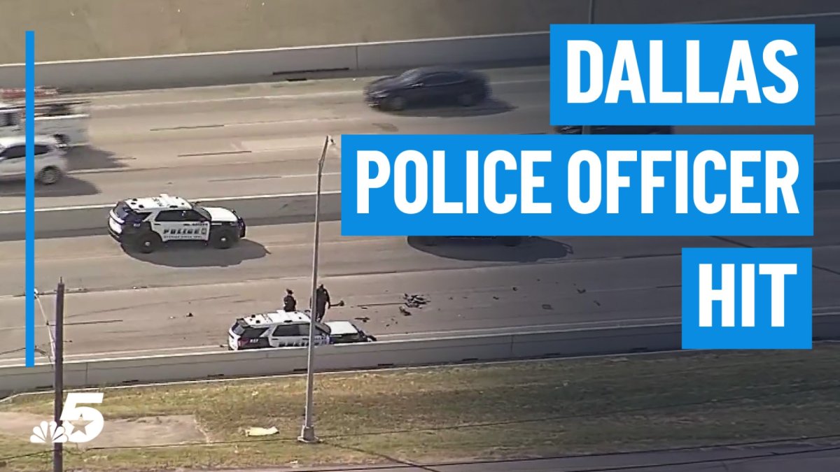 Dallas police officer hit by vehicle during a traffic stop on NB US 67 – NBC 5 Dallas-Fort Worth