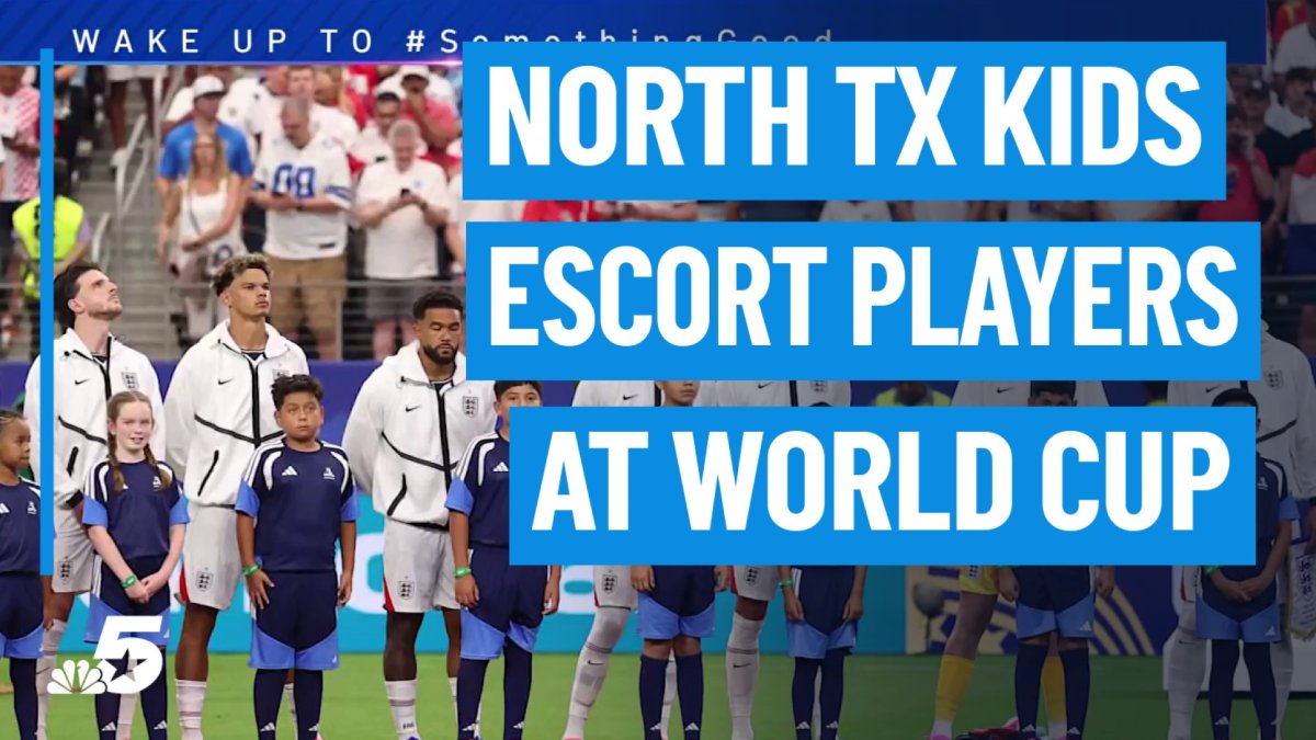 World Cup semifinal video shows North Texas kids escorting players – NBC 5 Dallas-Fort Worth