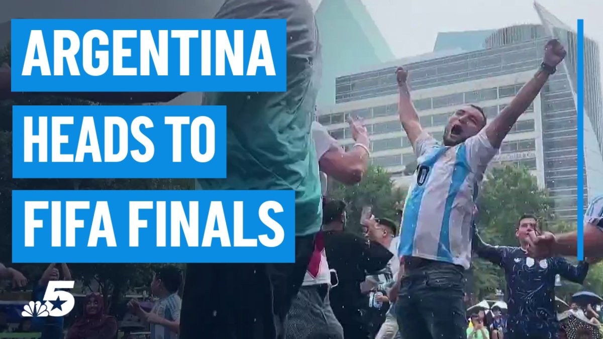 North Texas fans celebrate as Argentina reaches World Cup final – NBC 5 Dallas-Fort Worth