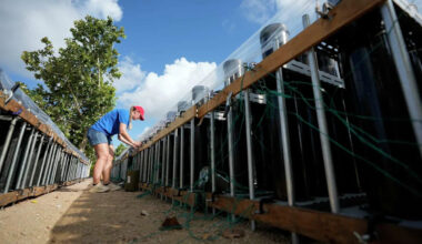 Behind the scenes: Installing the fireworks for Houston's Freedom Over Texas Celebration