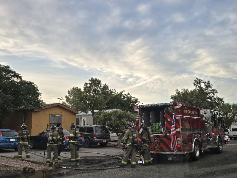 Las Cruces firefighters put out residential fire