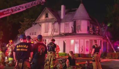 Crews battle large fire at Pilates studio in Uptown Dallas, officials say
