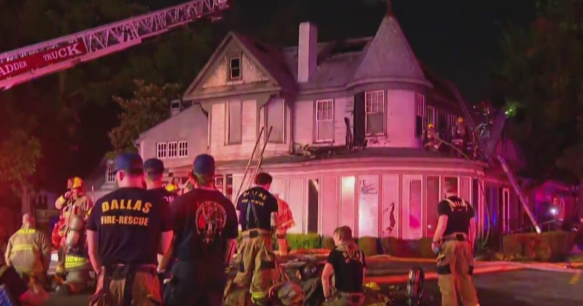 Crews battle large fire at Pilates studio in Uptown Dallas, officials say