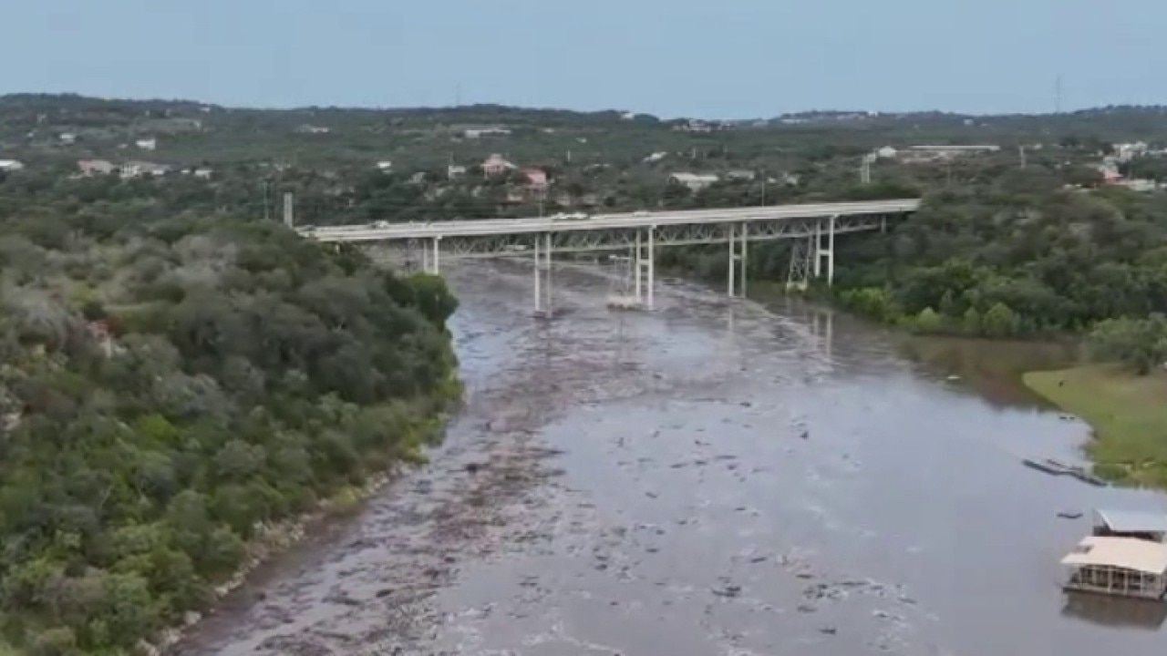 PREVIOUS COVERAGE: Texas flooding: Pedernales River aerial footage