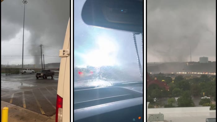 VIDEOS: Tornado caught on camera in San Antonio amid dangerous storms