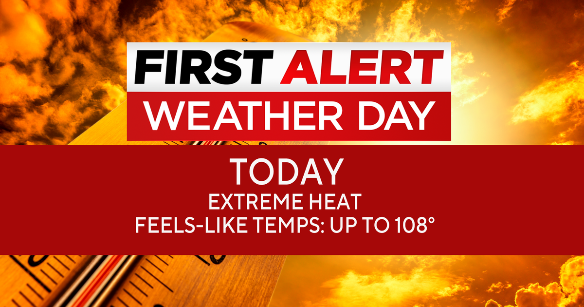 Dangerous heat in the forecast for North Texas on Monday, with feels-like temperatures well over 100