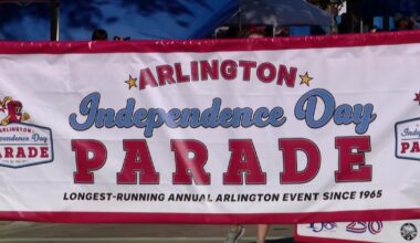 Nearly 75,000 people brave the heat for Arlington's 6nd annual Independence Day Parade