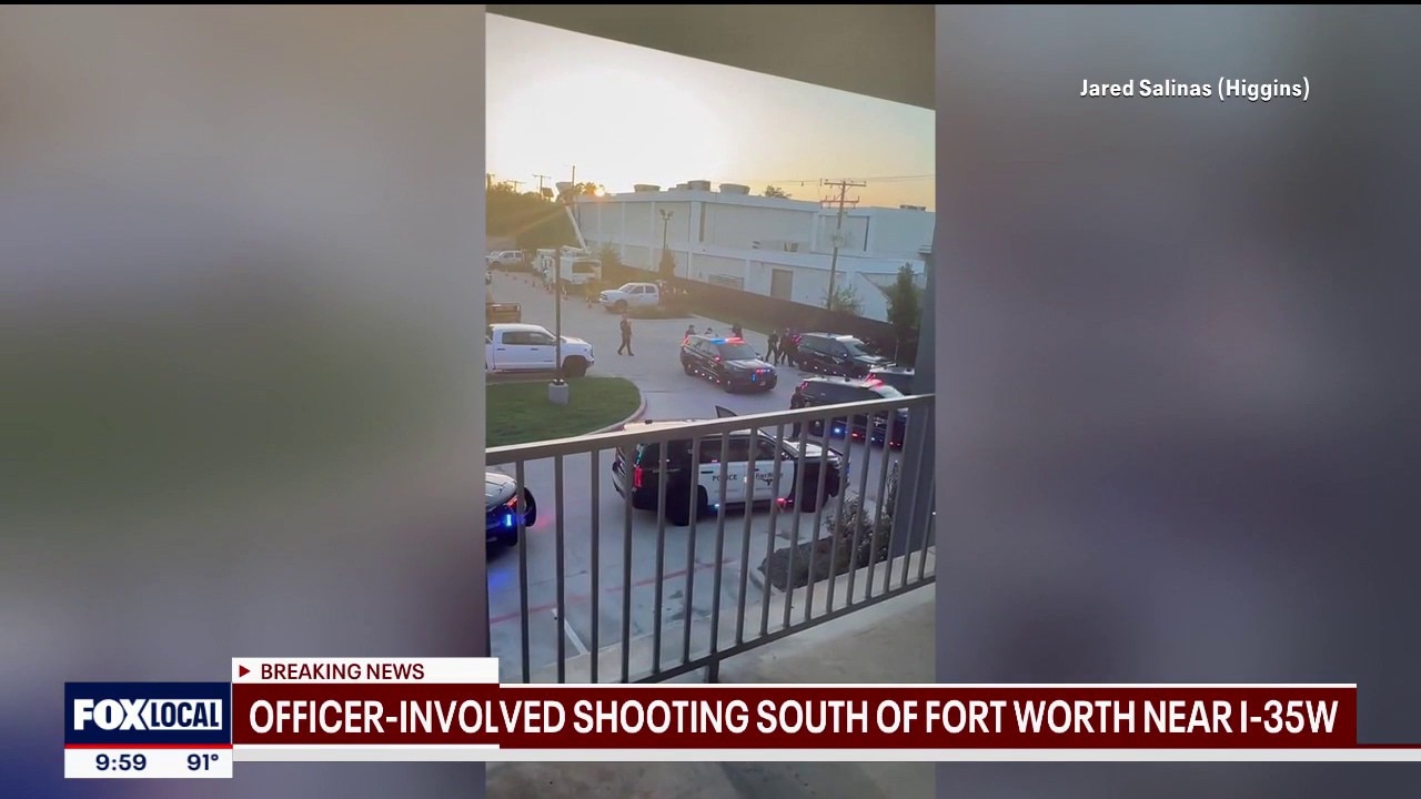 Officer involved shooting on S Freeway in Fort Worth