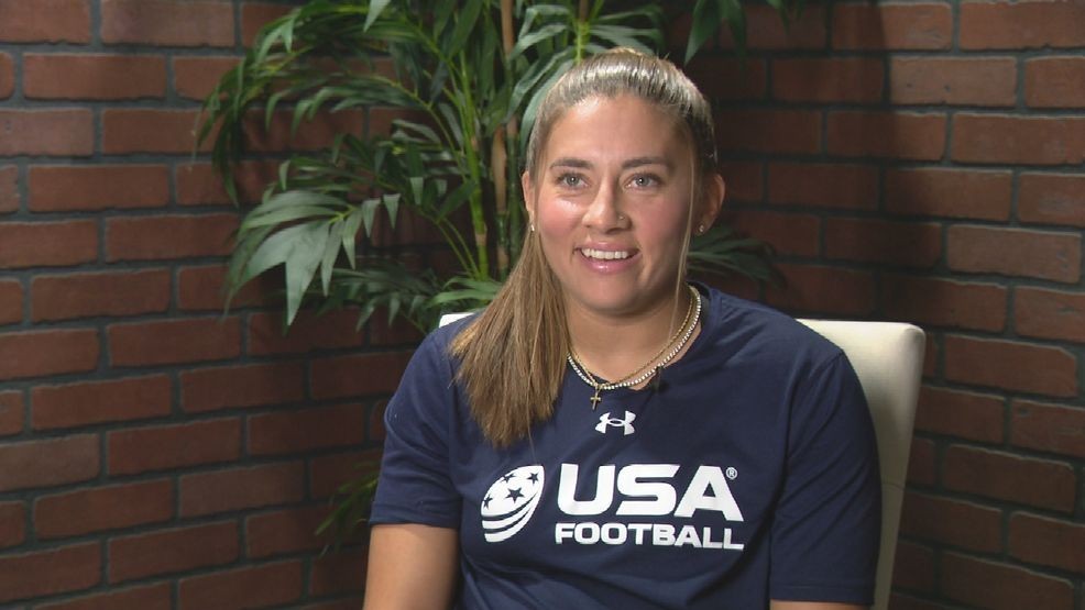 Laneah Bryan Member of U.S Flag Football Team going to World Championship in Germany. Credit: KFOX14/CBS4