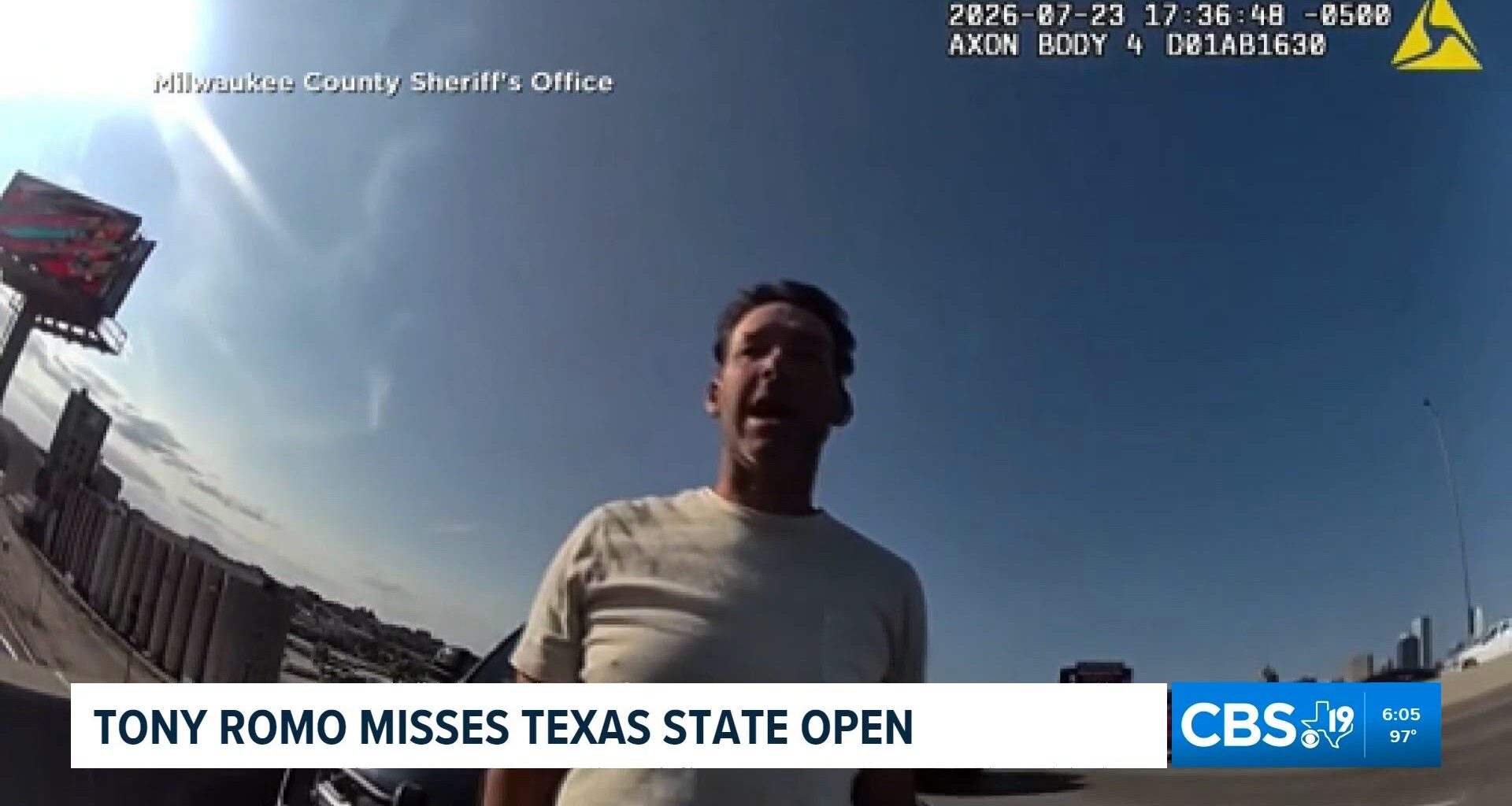 Tony Romo's absence felt at Texas State Open after Wisconsin arrest