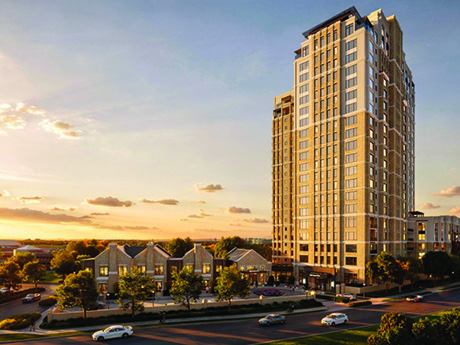 StreetLights Residential Underway on 22-Story Apartment Building in Plano