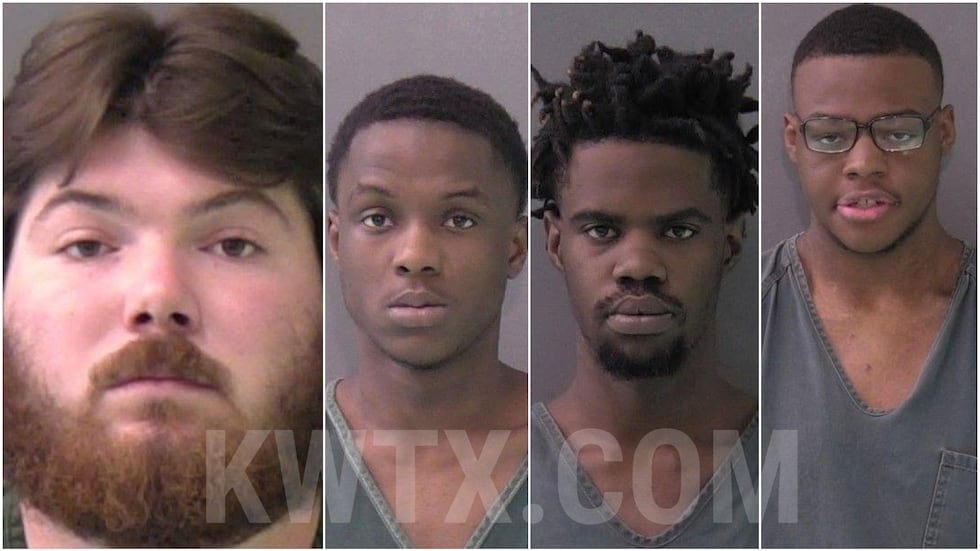 LEFT TO RIGHT: Colton Carter, Donivan Bynum, Davier Green and Manyiah Moor