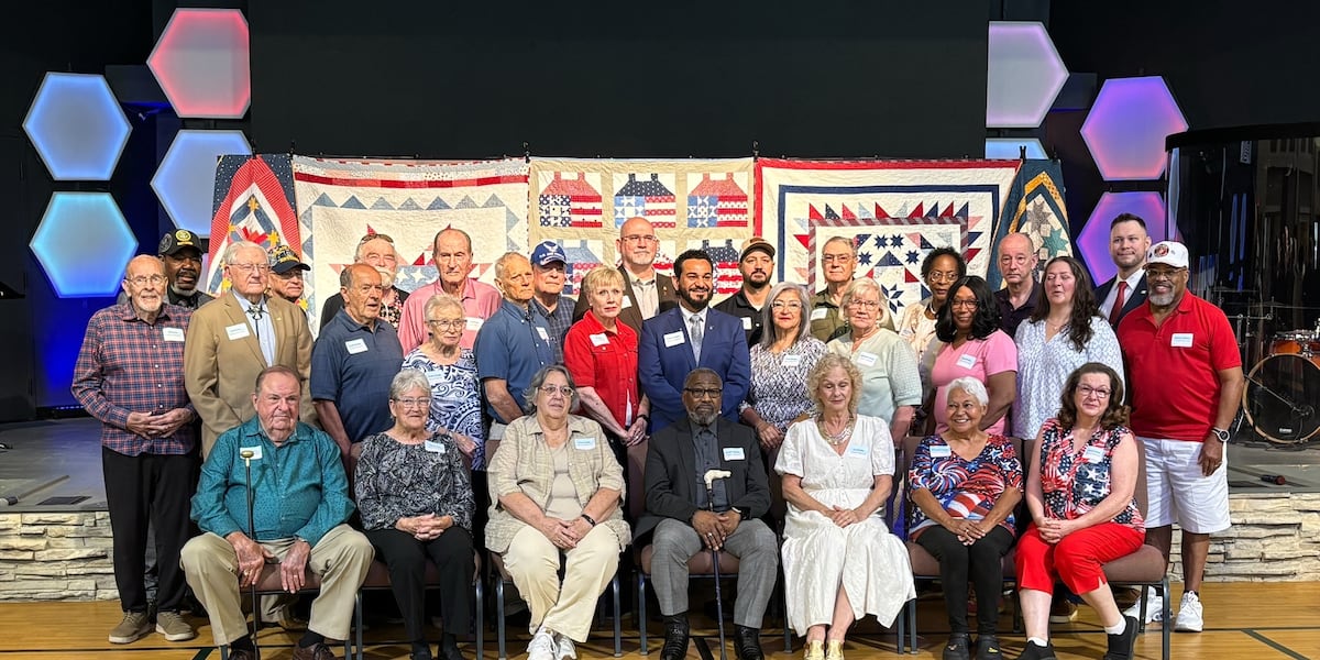 Lubbock veterans honored at Senior Link Magazine cover photo shoot