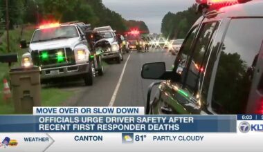 Move Over or Slow Down: Officials urge driver compliance after two Texas first responder deaths