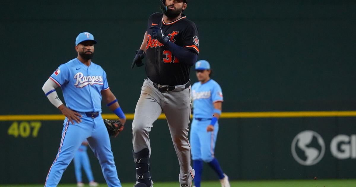 Riley Greene homers and triples for 4 RBIs as Tigers top Rangers 6-3 | MLB