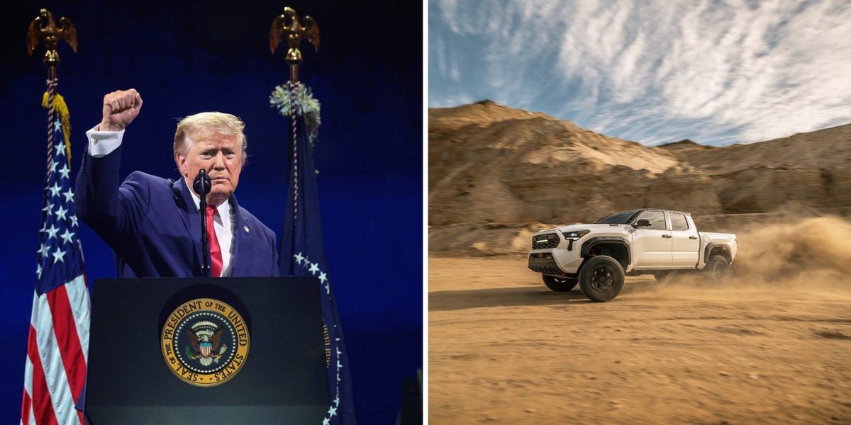 Trump on Toyota's $3.6B Texas Investment: 'That's What Tariffs Do'
