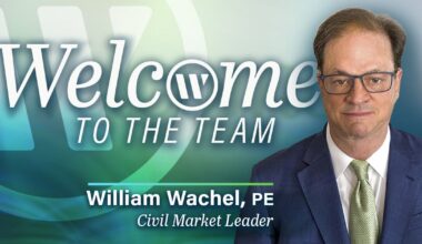 WGI Welcomes William Wachel as Civil Market Leader | News