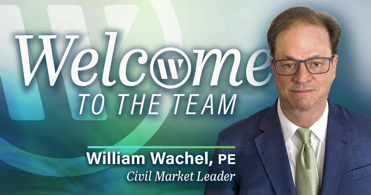 WGI Welcomes William Wachel as Civil Market Leader | News
