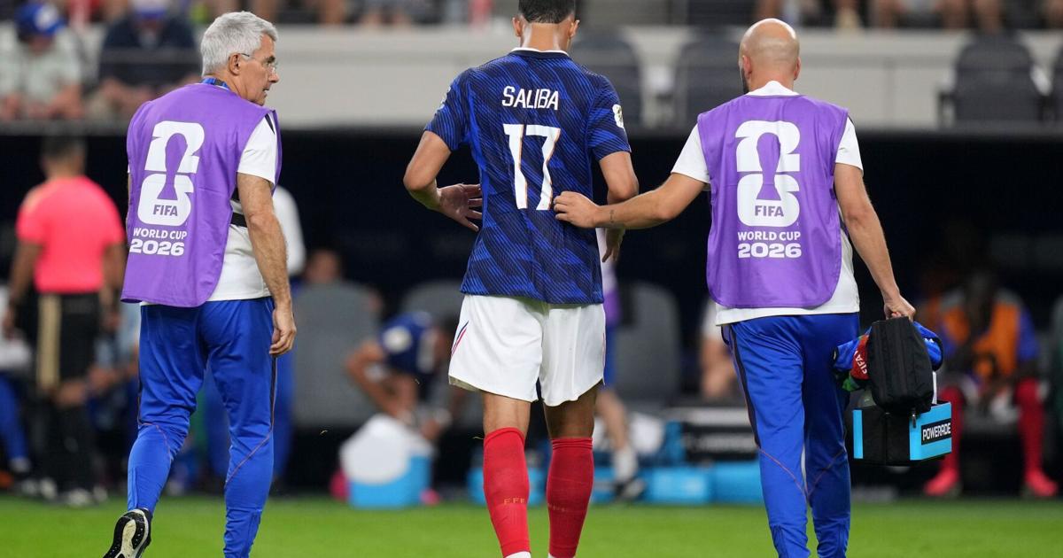 Arsenal defender William Saliba to be sidelined for 'extended period' because of back injury | National