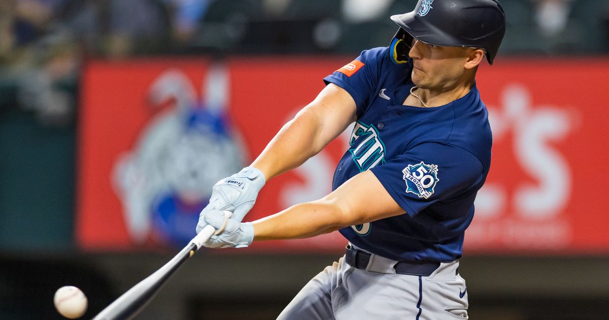 Dom Canzone’s mammoth homer rescues Mariners in comeback win over Texas