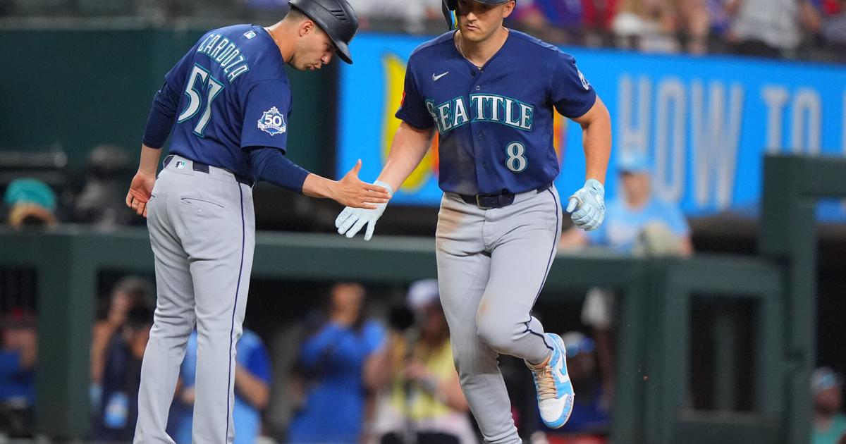 Dominic Canzone hits go-ahead 3-run homer as Mariners rally for 6-4 win over Rangers | Region