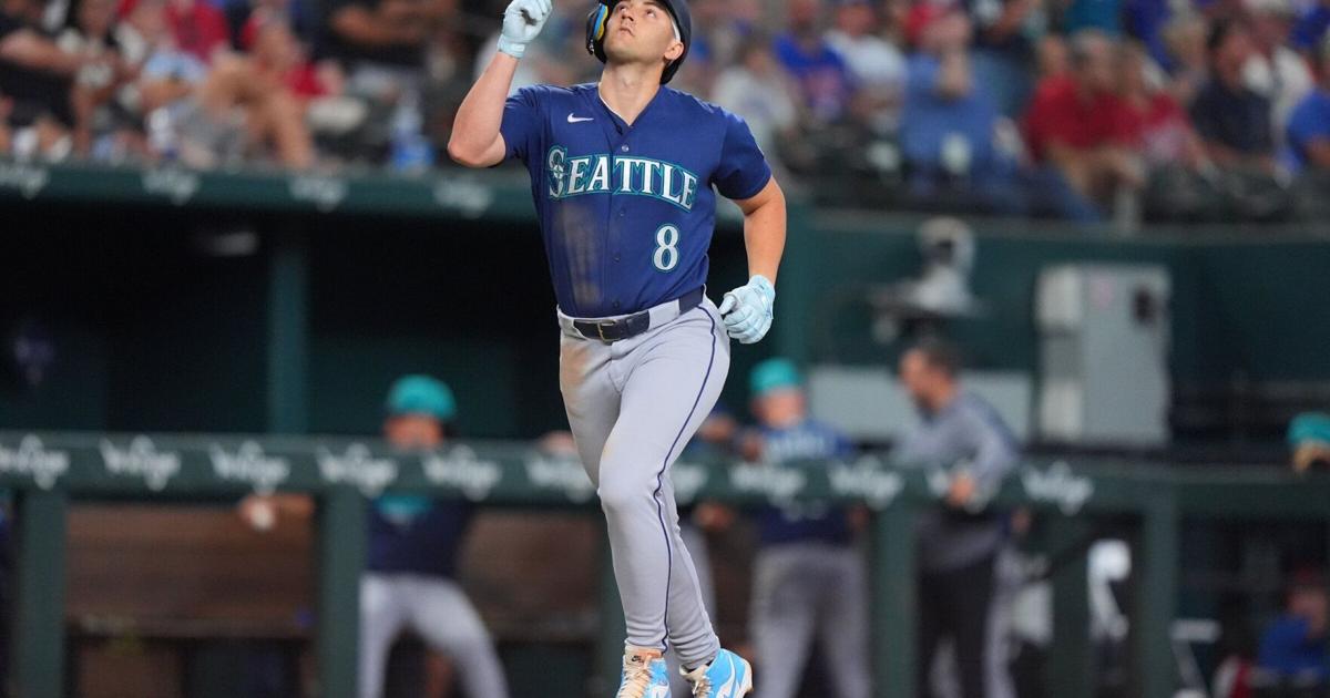 Dom Canzone’s mammoth homer rescues Mariners in comeback win over Texas | Mariners