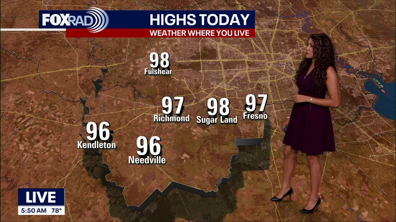 Houston weather: July 26 morning forecast