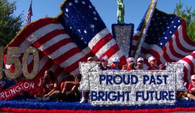 Thousands gather in Arlington for the annual Independence Day Parade