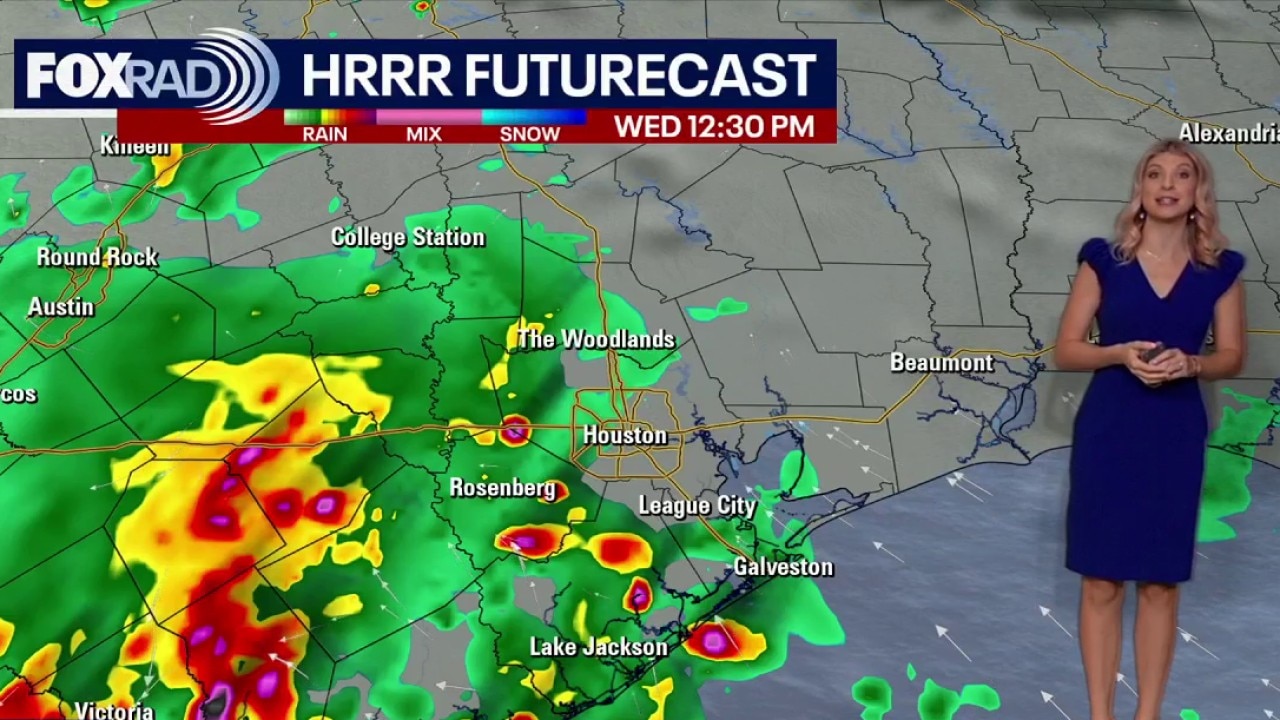 Houston weather: Scattered showers Wednesday, flood threat