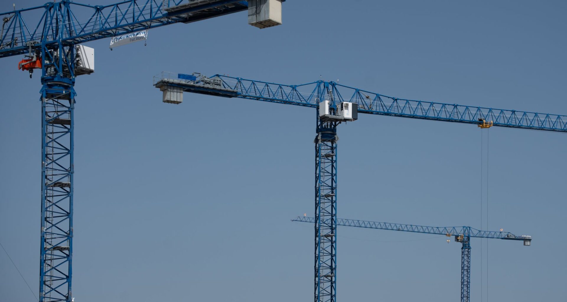Reach for the sky: Construction cranes tower over Fort Worth skyline