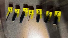 Image of explosive devices found in a sedan during a traffic stop in Lakeside.