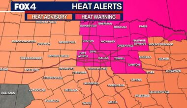 Dallas Weather: Dangerous heat hits North Texas