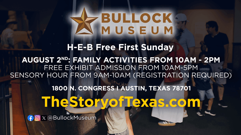 Bullock Museum’s Free First Sunday returns with a Native Texas stories spotlight