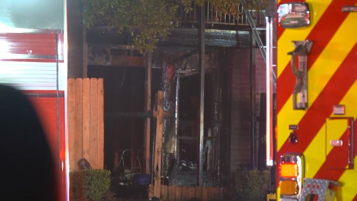 Three-alarm apartment fire in Bellaire displaces residents, sends firefighter to hospital