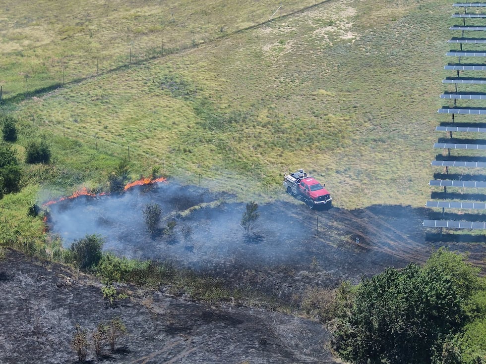 Crews contained a 17-acre grass fire near Itasca on HCR 4434, according to the Hill County...