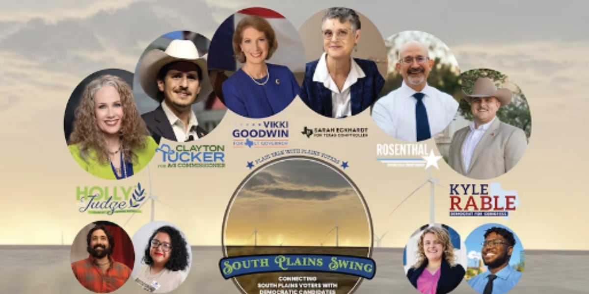 Democratic candidates host statewide campaign tour, in Lubbock Saturday