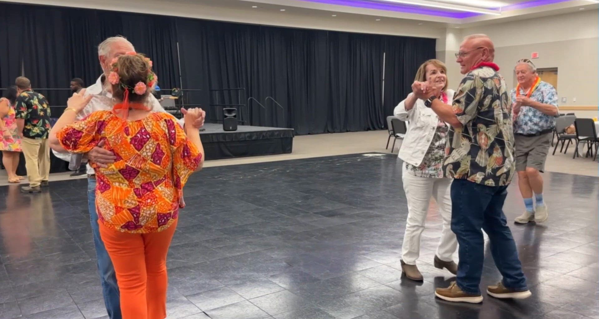 Portland seniors celebrate summer at first-ever community luau