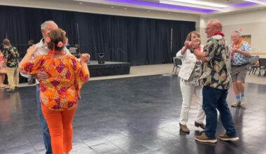 Portland seniors celebrate summer at first-ever community luau