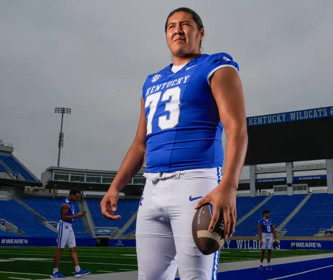 Kentucky Football’s Shiyazh Pete. Friday, August 1, 2025
