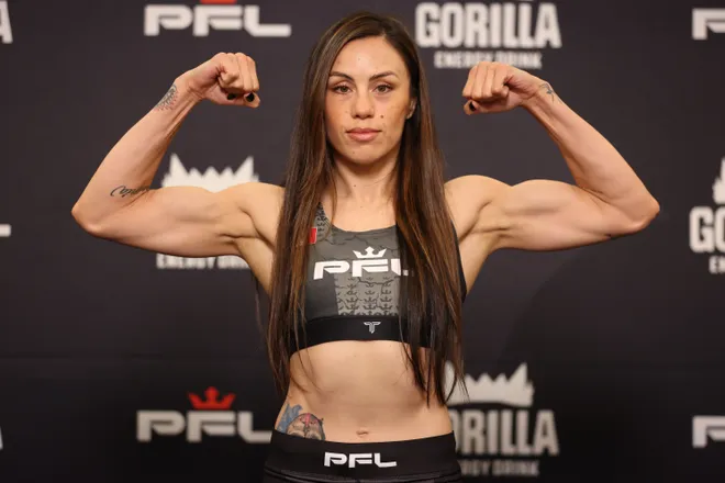 2026 PFL 9: Austin Morning Weigh-ins in Austin, Texas. Friday, July 17, 2026. (Matt Ferris / PFL)