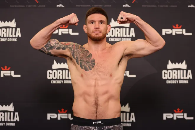 2026 PFL 9: Austin Morning Weigh-ins in Austin, Texas. Friday, July 17, 2026. (Matt Ferris / PFL)