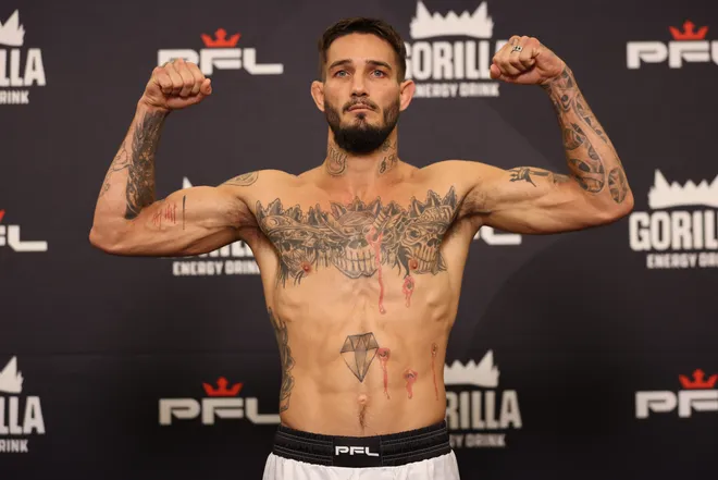 2026 PFL 9: Austin Morning Weigh-ins in Austin, Texas. Friday, July 17, 2026. (Matt Ferris / PFL)