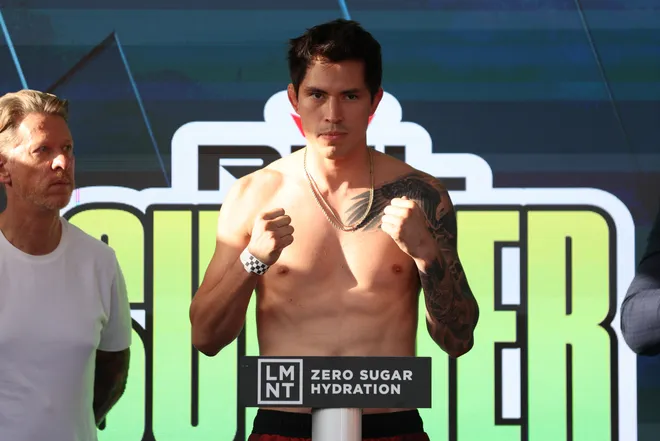 2026 PFL 9: Austin Ceremonial Weigh-ins at Inn Cahoots in Austin, Texas. Friday, July 17, 2026. (Matt Ferris / PFL)