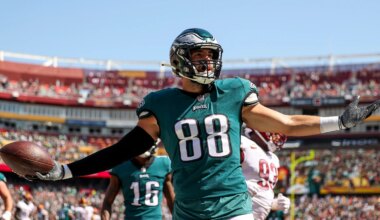 Ranking Eagles' Dallas Goedert vs. NFC East tight ends