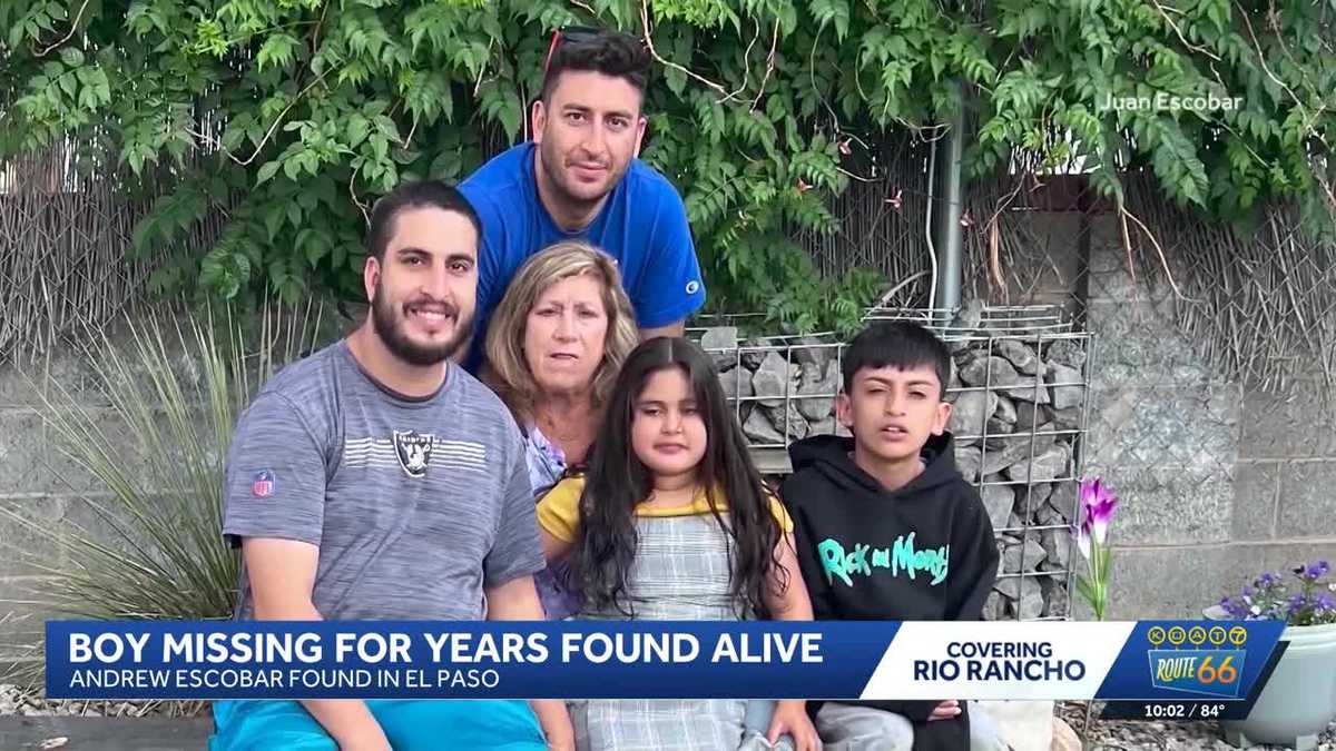 Missing Rio Rancho boy found safe in El Paso after 3 years