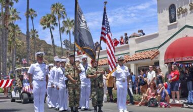 USS Fort Worth Visits Catalina Island for Independence Day