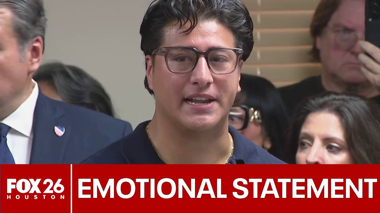 FULL: Son speaks after father shot, killed by ICE officer in Houston